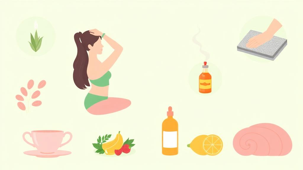 Métodos de alívio natural para dor menstrual